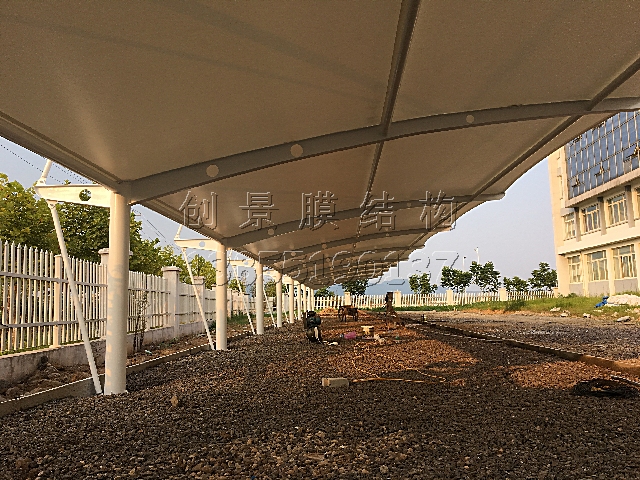 膜结构汽车棚04